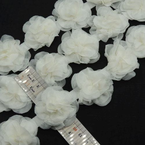 زرشکی نوار گل متری رز توری خرید و قیمت رنگ13