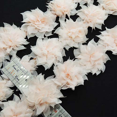 مشکی نوار گل متری خورشیدی توری خرید و قیمت رنگ3