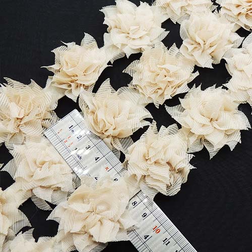 مشکی نوار گل متری خورشیدی توری خرید و قیمت رنگ4