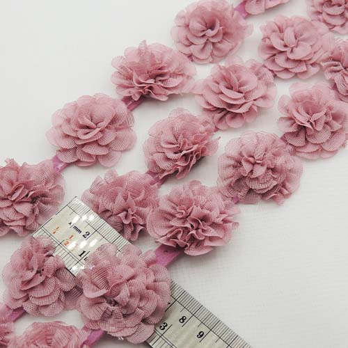 سبزآبی تیره نوار گل متری رز توری کوچک خرید و قیمت رنگ2