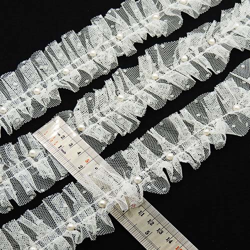 تصویر  پلیسه خال دار دوطرفه مرواریدی نباتی