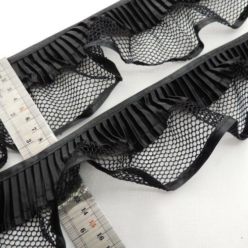 تصویر تور پلیسه لانه زنبوری حاشیه روبان