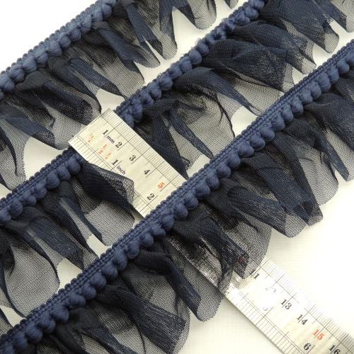 مشکی تور پلیسه پوم پوم ریز خرید و قیمت رنگ3