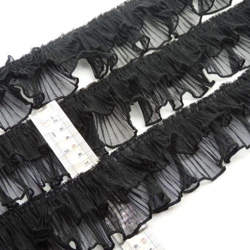 تصویر پلیسه دوطبقه تورچین دار