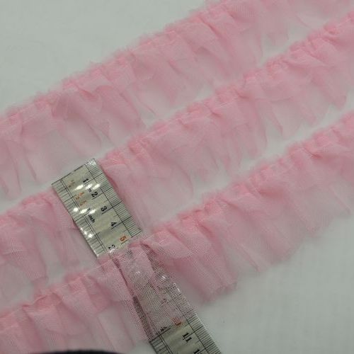 مشکی نوار پلیسه دوطبقه تور هلالی خرید و قیمت رنگ8