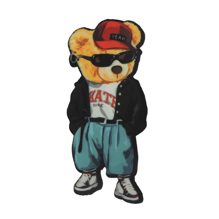 تصویر تکه‌دوزی فانتزی حرارتی تدی