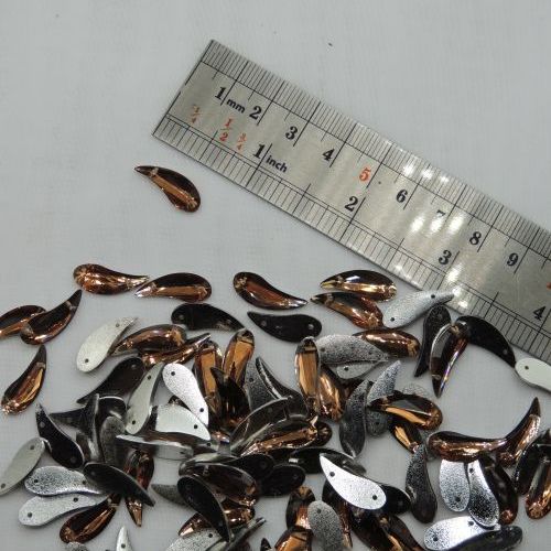 سنگ دوختنی رزینی جغه قهوه‌ای