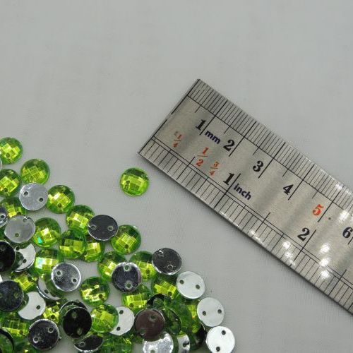 سنگ دوختنی  رزینی شطرنجی گرد سایز یک