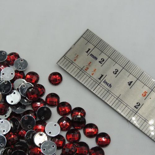 سنگ دوختنی رزینی شطرنجی گرد سایز 1