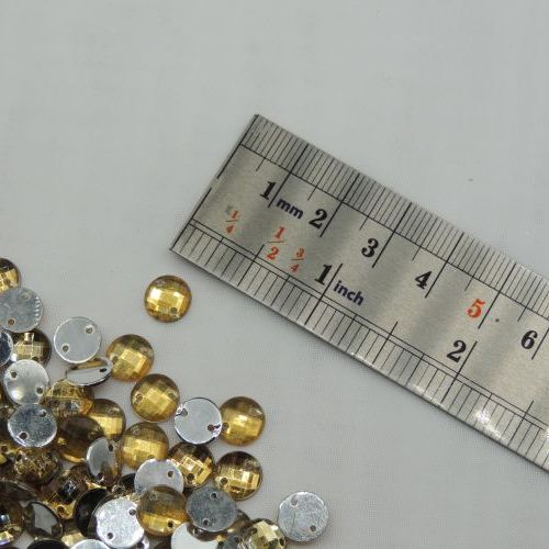 سنگ دوختنی  رزینی  شطرنجی گرد  سایز یک 