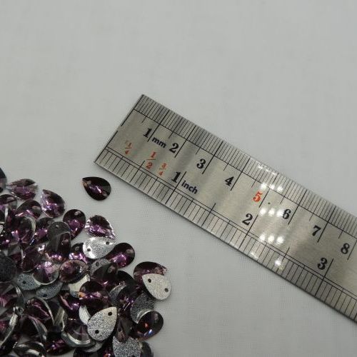 تصویر سنگ دوختنی رزینی اشک برجسته  سایز یک 