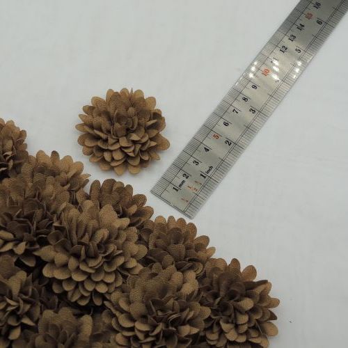 مشکی گل پارچه‌ای برجسته داوودی خرید و قیمت رنگ14