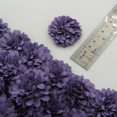 مشکی گل پارچه‌ای برجسته داوودی خرید و قیمت رنگ19