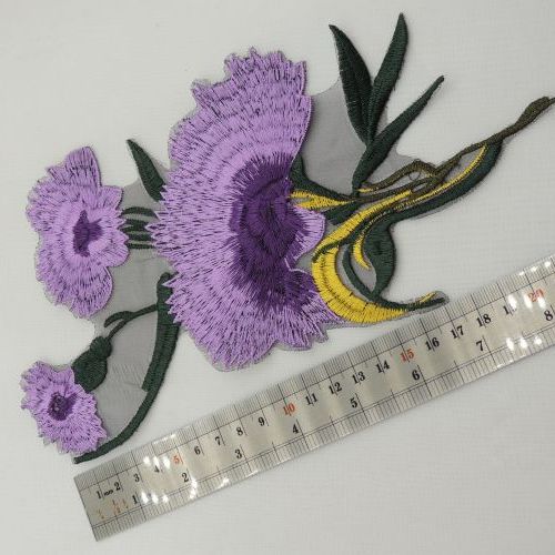 آبی پنل گل برجسته لباس سنتی خرید و قیمت رنگ2