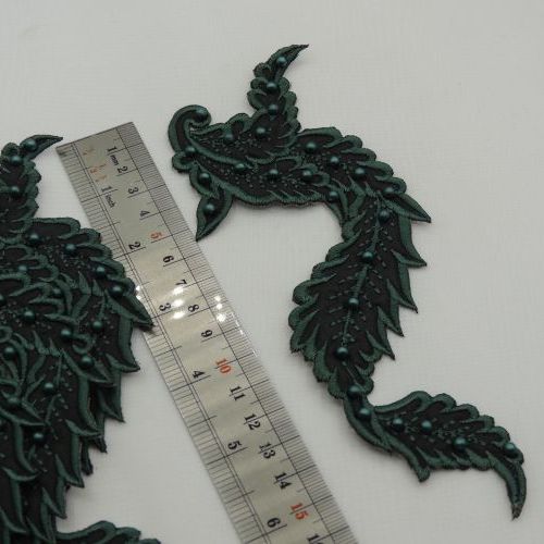 سرمه ای پنل گل برجسته لباس سنتی مجلسی خرید و قیمت رنگ1