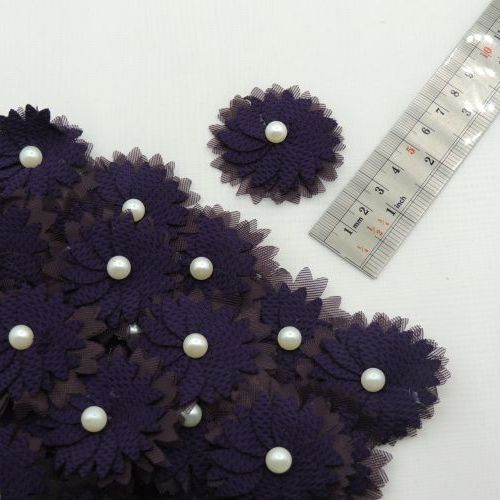 نسکافه ای تیره گل پارچه‌ای لباس خورشیدی مرواریدی خرید و قیمت رنگ5