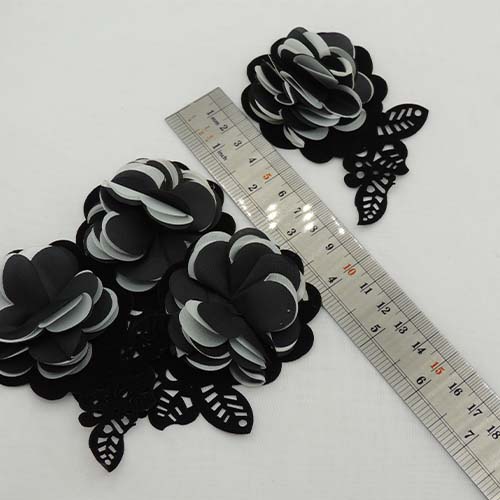 گلبهی گل پارچه‌ای تزئینی تک خرید و قیمت رنگ2