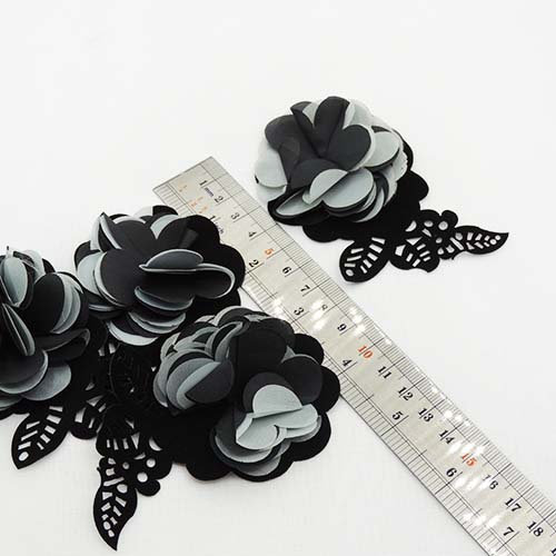 گلبهی گل پارچه‌ای تزئینی تک خرید و قیمت رنگ6