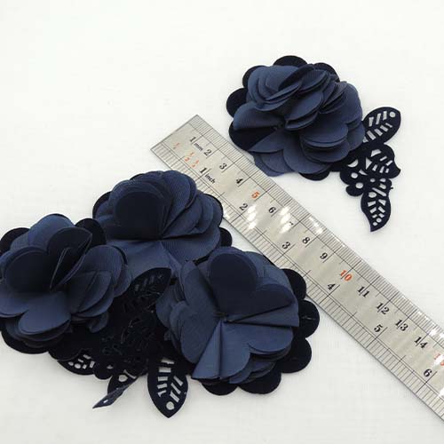 گلبهی گل پارچه‌ای تزئینی تک خرید و قیمت رنگ3