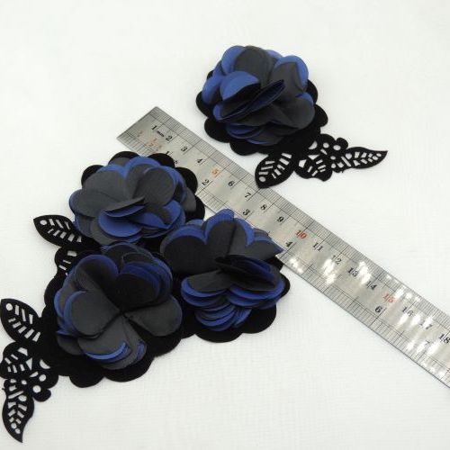 گلبهی گل پارچه‌ای تزئینی تک خرید و قیمت رنگ8