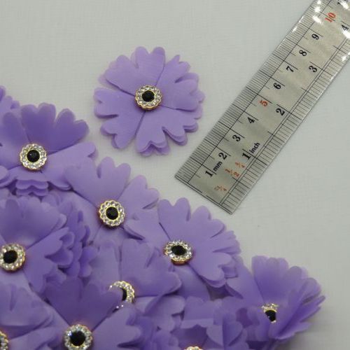 خردلی روشن گل پارچه‌ای برجسته حریری کریستالی خرید و قیمت رنگ5