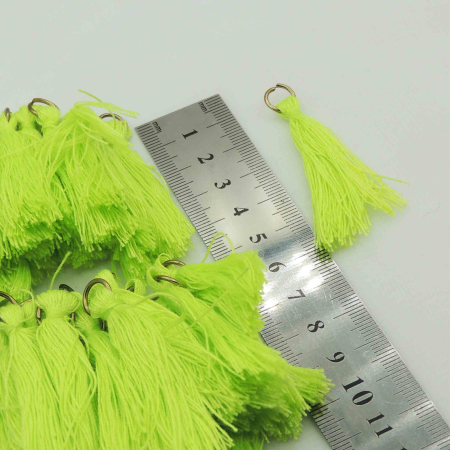 یاسی منگوله حلقه ای خرید و قیمت رنگ15