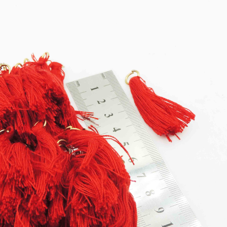 یاسی منگوله حلقه ای خرید و قیمت رنگ14