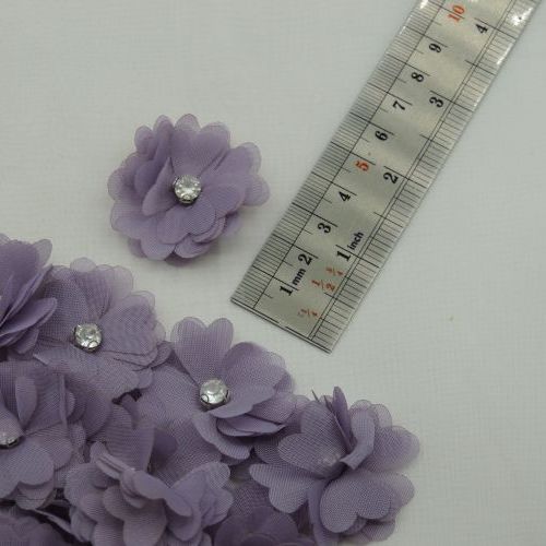 قرمز گل پارچه‌ای برجسته رز نگینی خرید و قیمت رنگ7