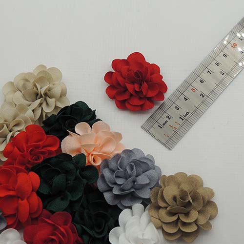 گلبهی روشن گل پارچه‌ای برجسته رز کوچک خرید و قیمت رنگ24