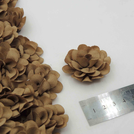 گلبهی روشن گل پارچه‌ای برجسته رز کوچک خرید و قیمت رنگ18