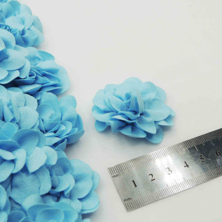 گلبهی روشن گل پارچه‌ای برجسته رز کوچک خرید و قیمت رنگ16