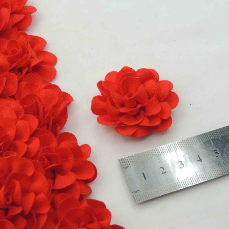 گلبهی روشن گل پارچه‌ای برجسته رز کوچک خرید و قیمت رنگ14