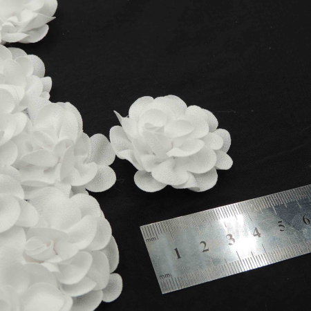 گلبهی روشن گل پارچه‌ای برجسته رز کوچک خرید و قیمت رنگ12