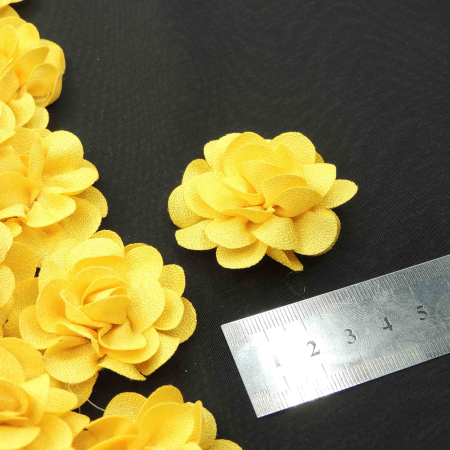 گلبهی روشن گل پارچه‌ای برجسته رز کوچک خرید و قیمت رنگ10