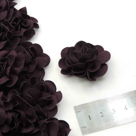 گلبهی روشن گل پارچه‌ای برجسته رز کوچک خرید و قیمت رنگ7