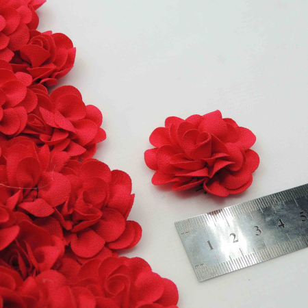 گلبهی روشن گل پارچه‌ای برجسته رز کوچک خرید و قیمت رنگ2