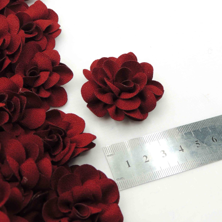 گلبهی روشن گل پارچه‌ای برجسته رز کوچک خرید و قیمت رنگ23