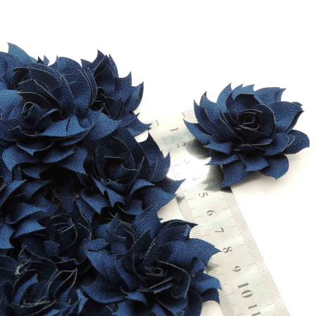 مشکی گل پارچه‌ای برجسته لباس خرید و قیمت رنگ2