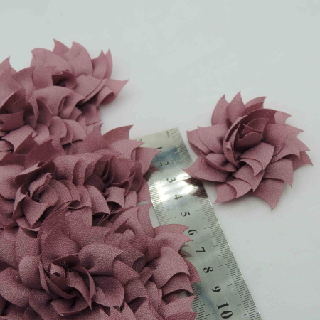 مشکی گل پارچه‌ای برجسته لباس خرید و قیمت رنگ3