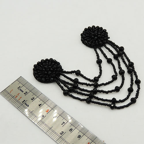 پنل سردوشی لباس مجلسی سکه ای