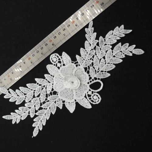 پنل گل برجسته لباس گل درشت