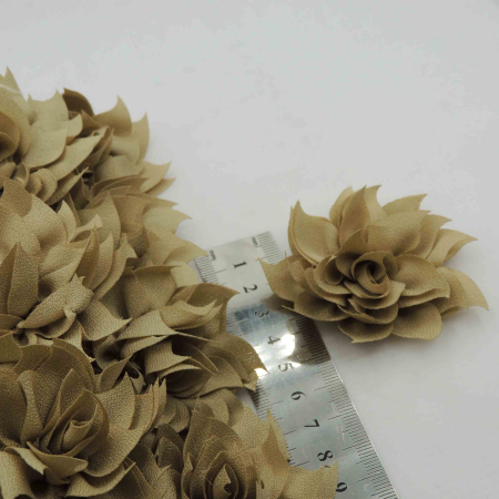 مشکی گل پارچه‌ای برجسته لباس خرید و قیمت رنگ5