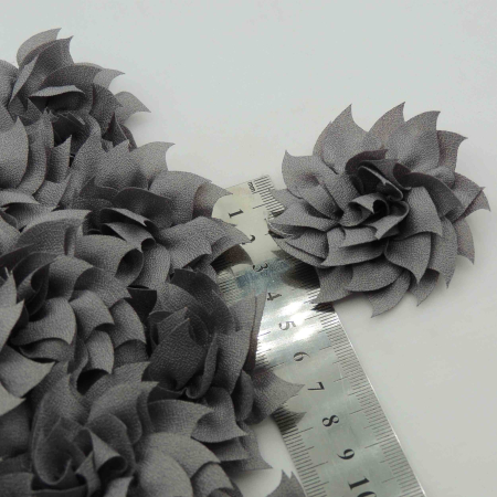 مشکی گل پارچه‌ای برجسته لباس خرید و قیمت رنگ8