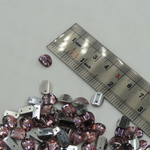 سنگ دوختنی تزئینی بیضی سایز1