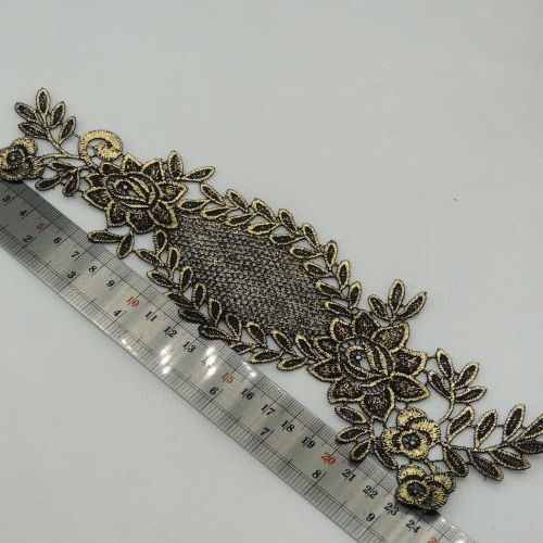 پنل گل برجسته لباس مجلسی