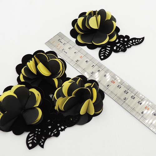 گلبهی گل پارچه‌ای تزئینی تک خرید و قیمت رنگ5