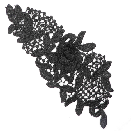 پنل گل برجسته لباس مدل رز زنبوری