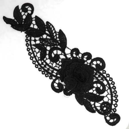 تصویر پنل گل برجسته لباس مدل لاله