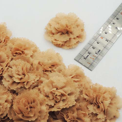 قرمز گل پارچه‌ای برجسته هلالی کتنی رز خرید و قیمت رنگ8