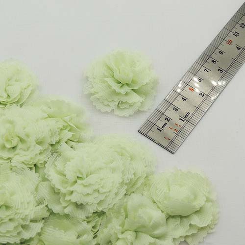 قرمز گل پارچه‌ای برجسته هلالی کتنی رز خرید و قیمت رنگ9